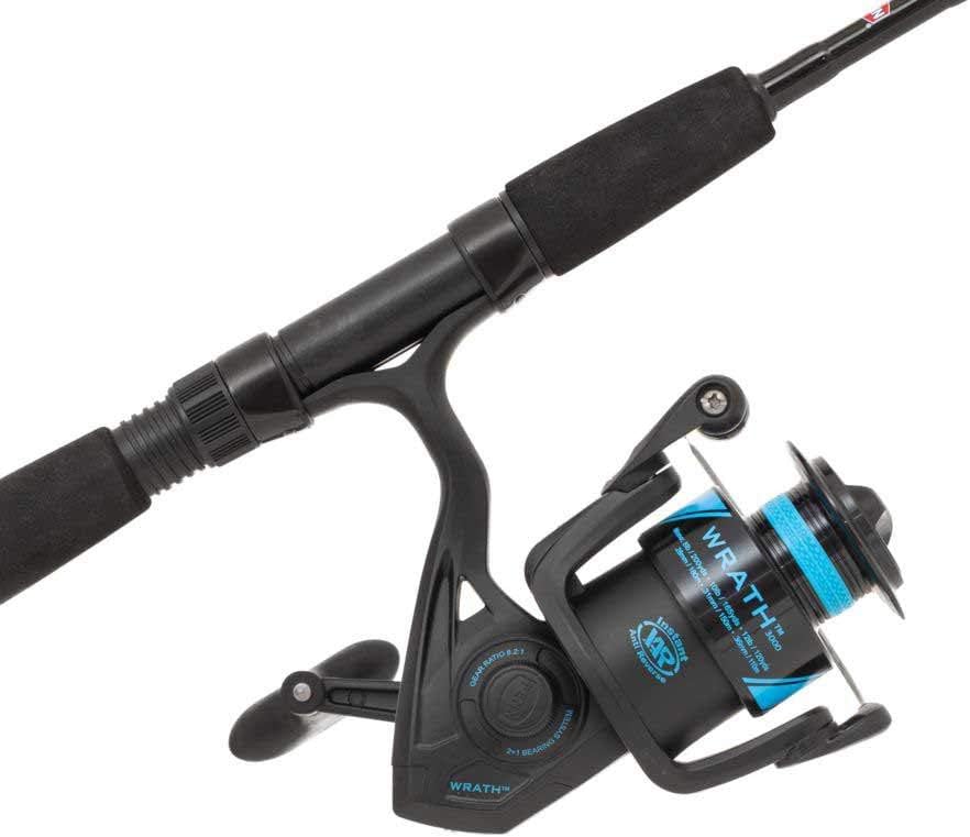 Wrath Spinnruten- und Rollenkombination, 2.13m |10-40g