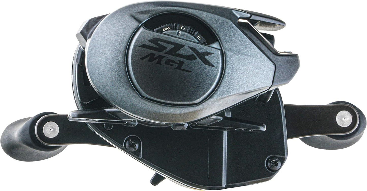 SLX MGL 70 Baitcast-Rolle mit niedrigem Profil, Übersetzung 8,2:1, Übersetzung: 8,2:1 | Grösse: 70 links