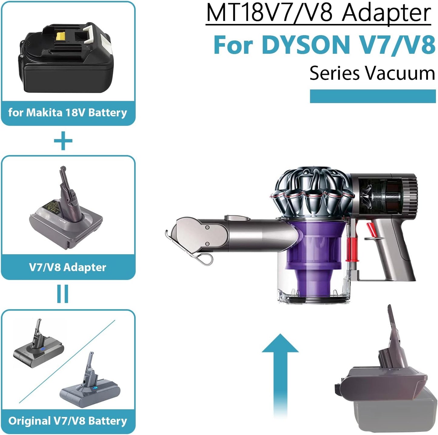 Adapter MT18V7/V8, MT18V7/V8