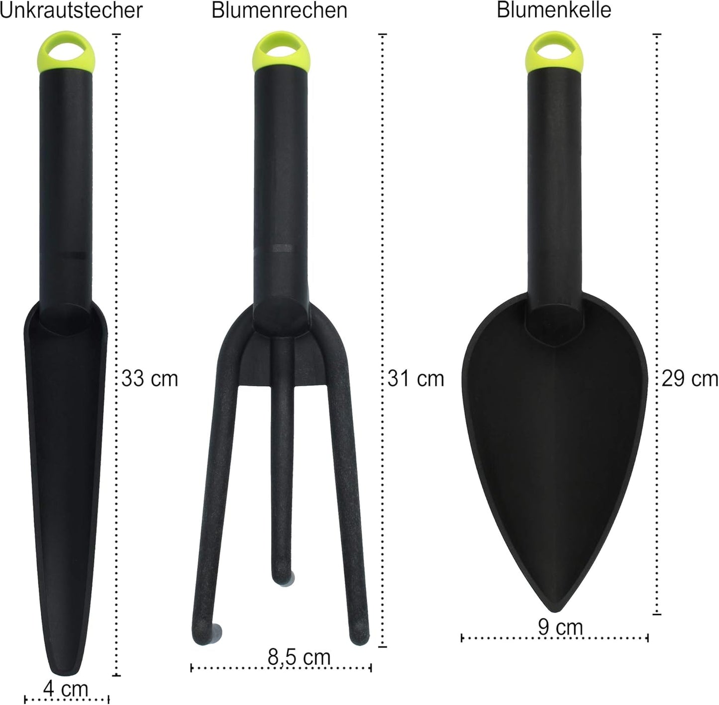 6-teiliges Garten-Werkzeug Set, Set 4 - 6-teilig