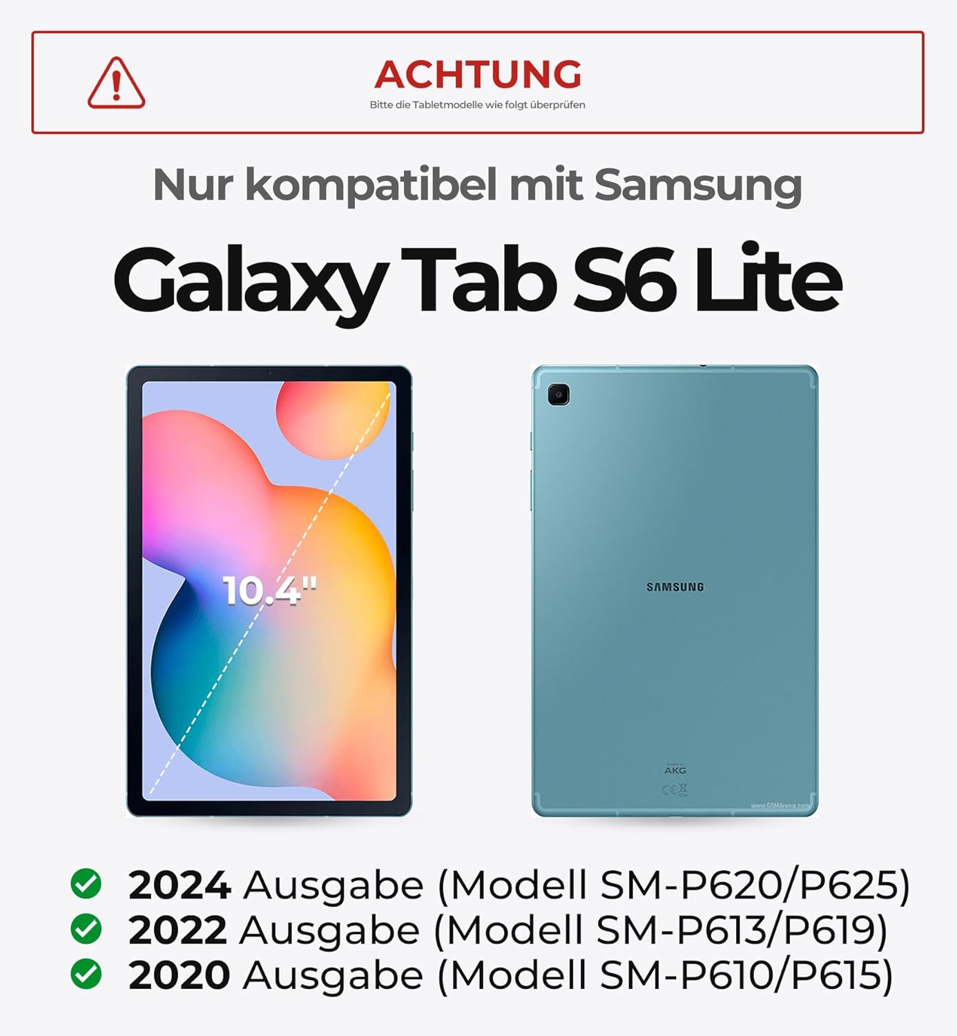 Tastaturhülle für Galaxy Tab S6 Lite