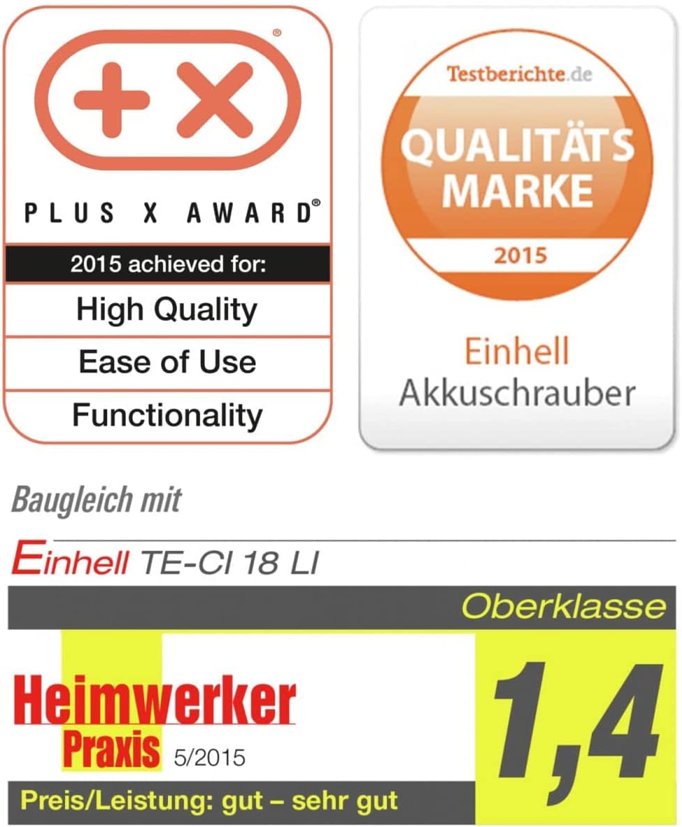 Akku-Schlagschrauber TE-CI 18/1 Li - Solo, 1/4", 18Volt, ohne Akku und Ladegerät