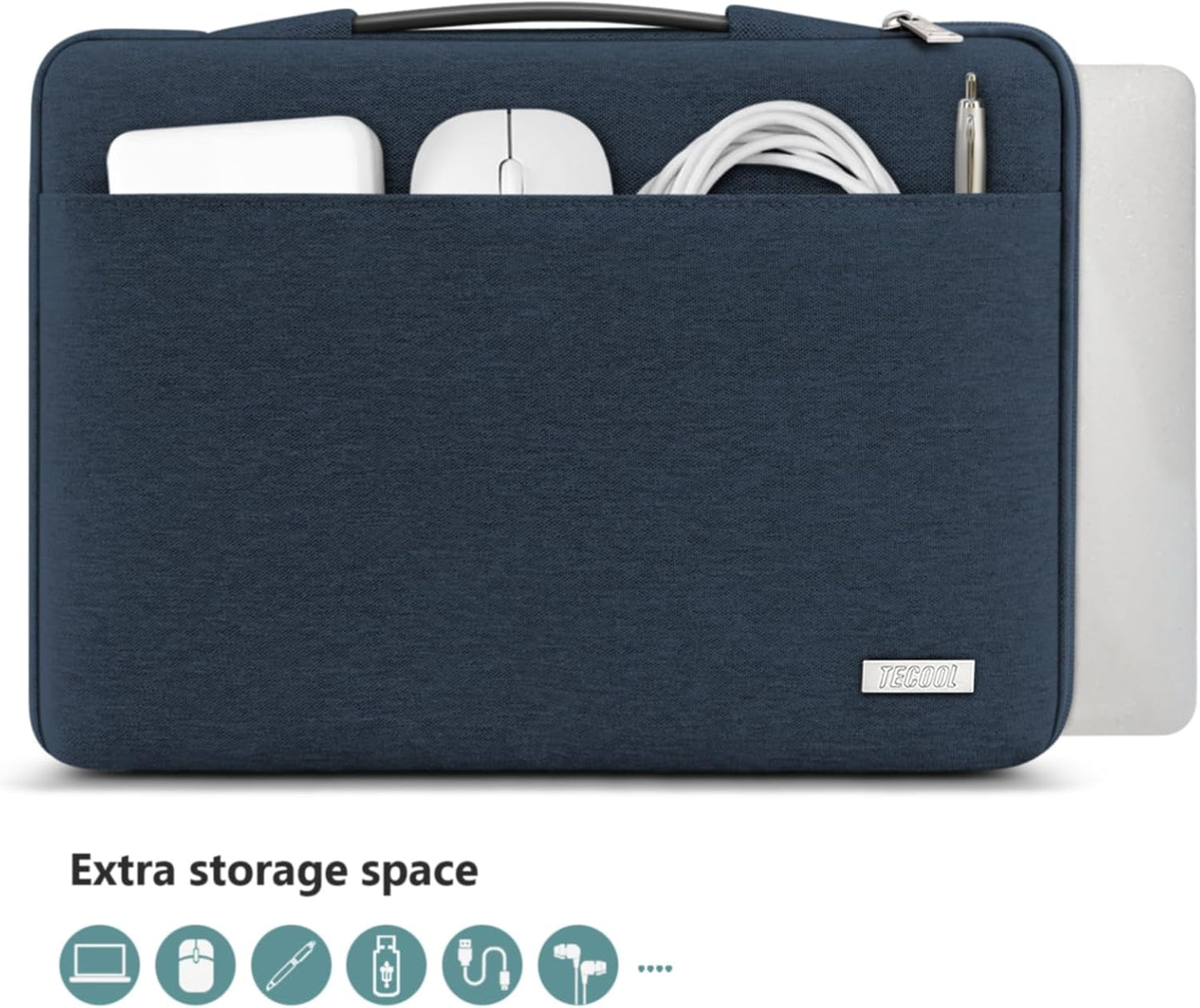 Laptop-Schutzhülle für 14 Zoll Geräte, 14 Zoll / Macbook Air 15 Denim Blau