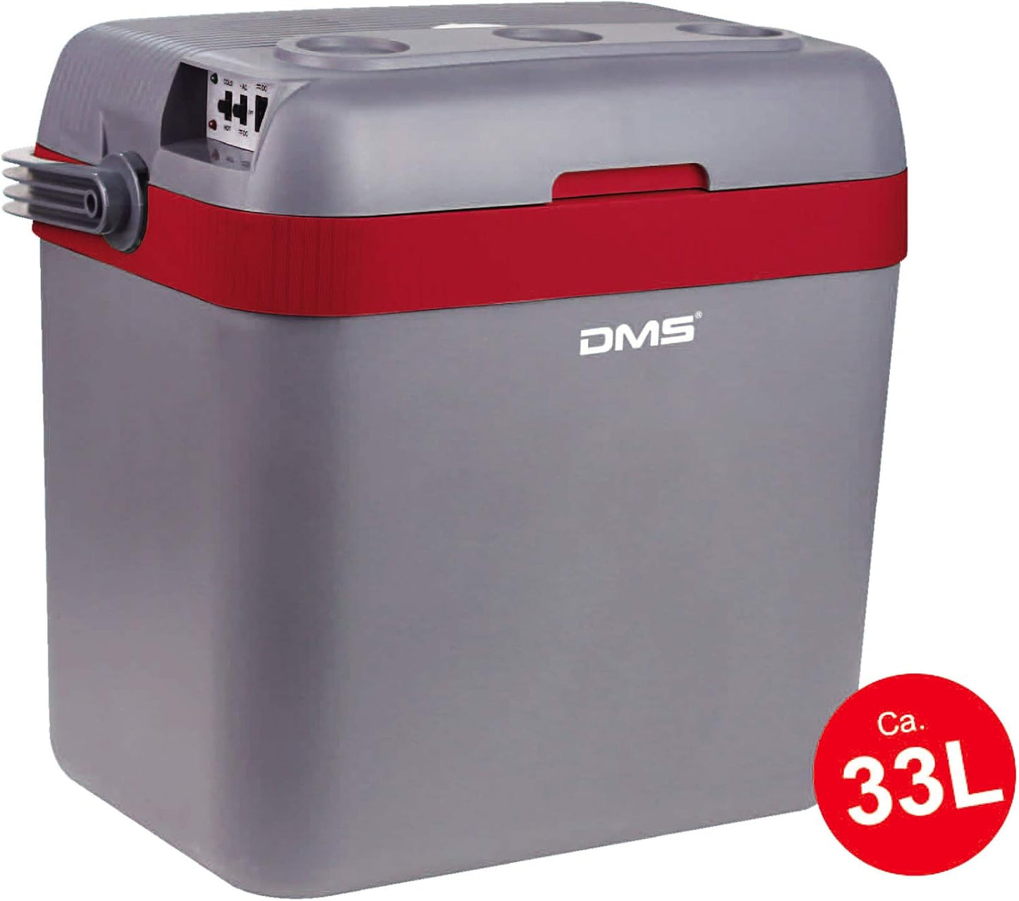 ‎KB-33 Kühlbox, Grau-rot