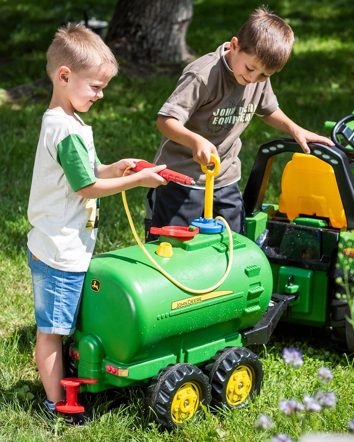 John Deere Tankwagen mit Pumpe und Spritze, 30 Liter, grün Tanker m. Spritze Single