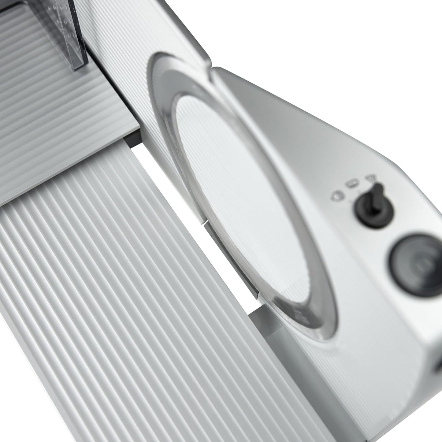 RS74 Allesschneider mit Edelstahlklinge, Silber Rs74