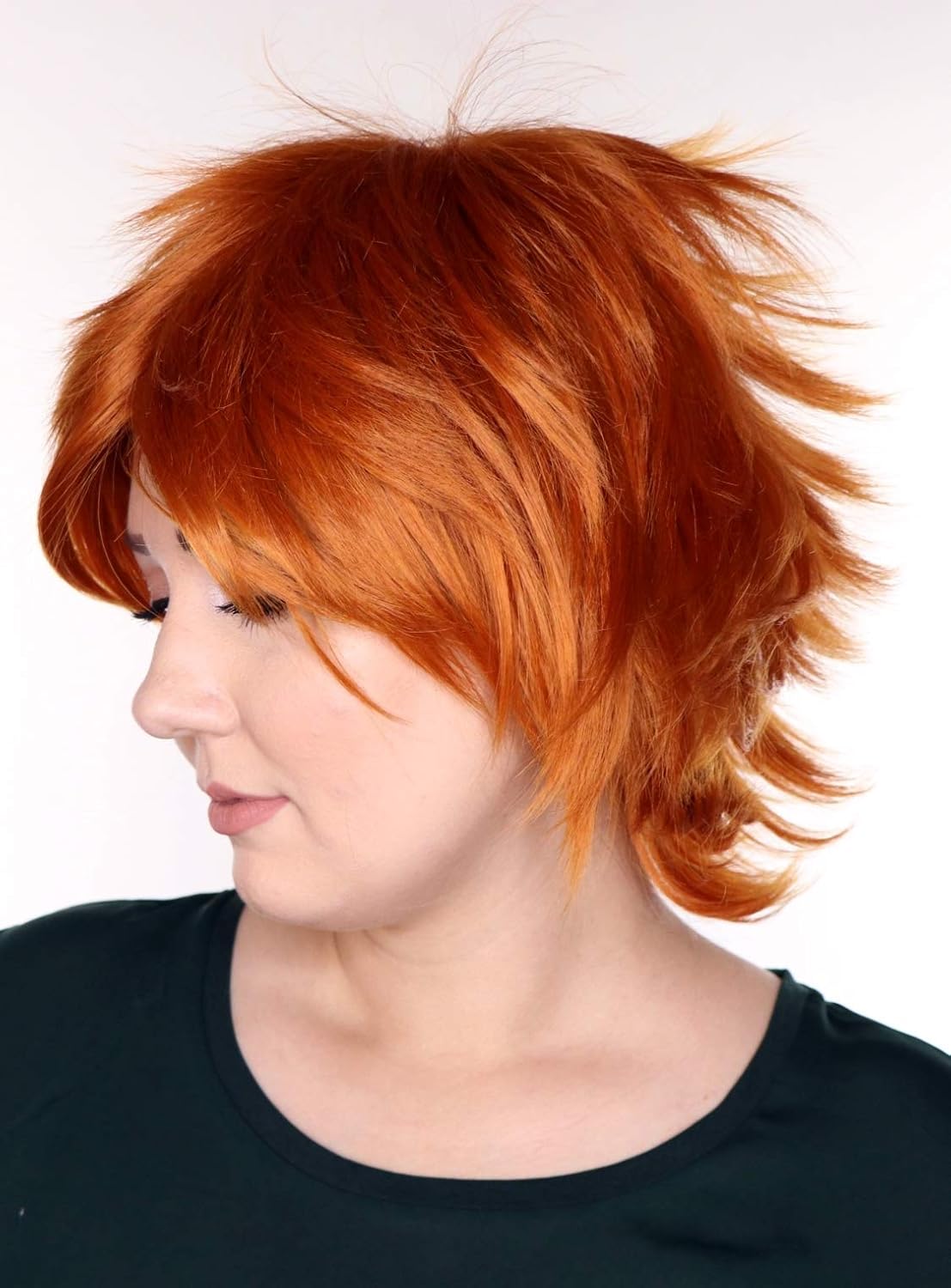 Kurzhaarperücke C178, orange