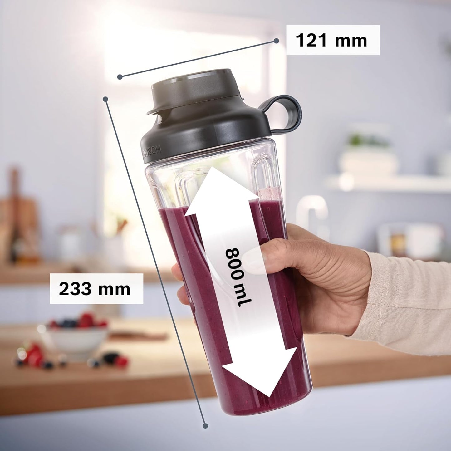 Smoothie-ToGo-Flaschen-Set