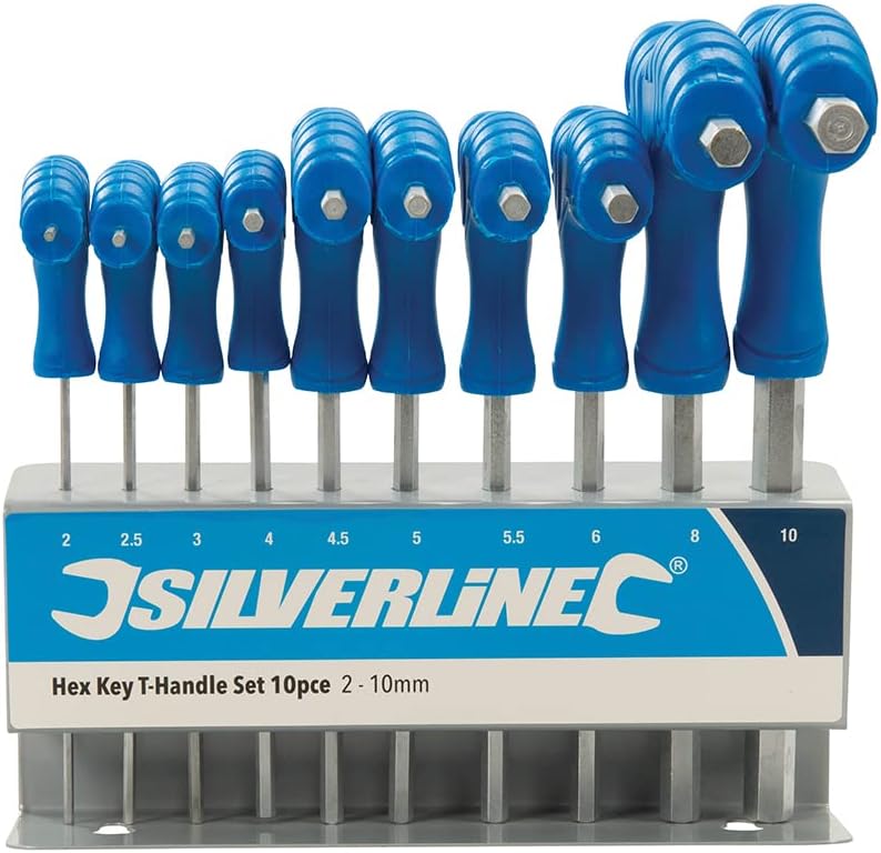 10-tlg. Innensechskant-Stiftschlüsselsatz, 1 Originalverpackung