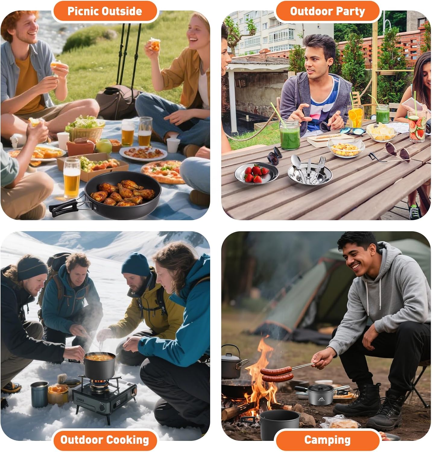 Camping-Kochset