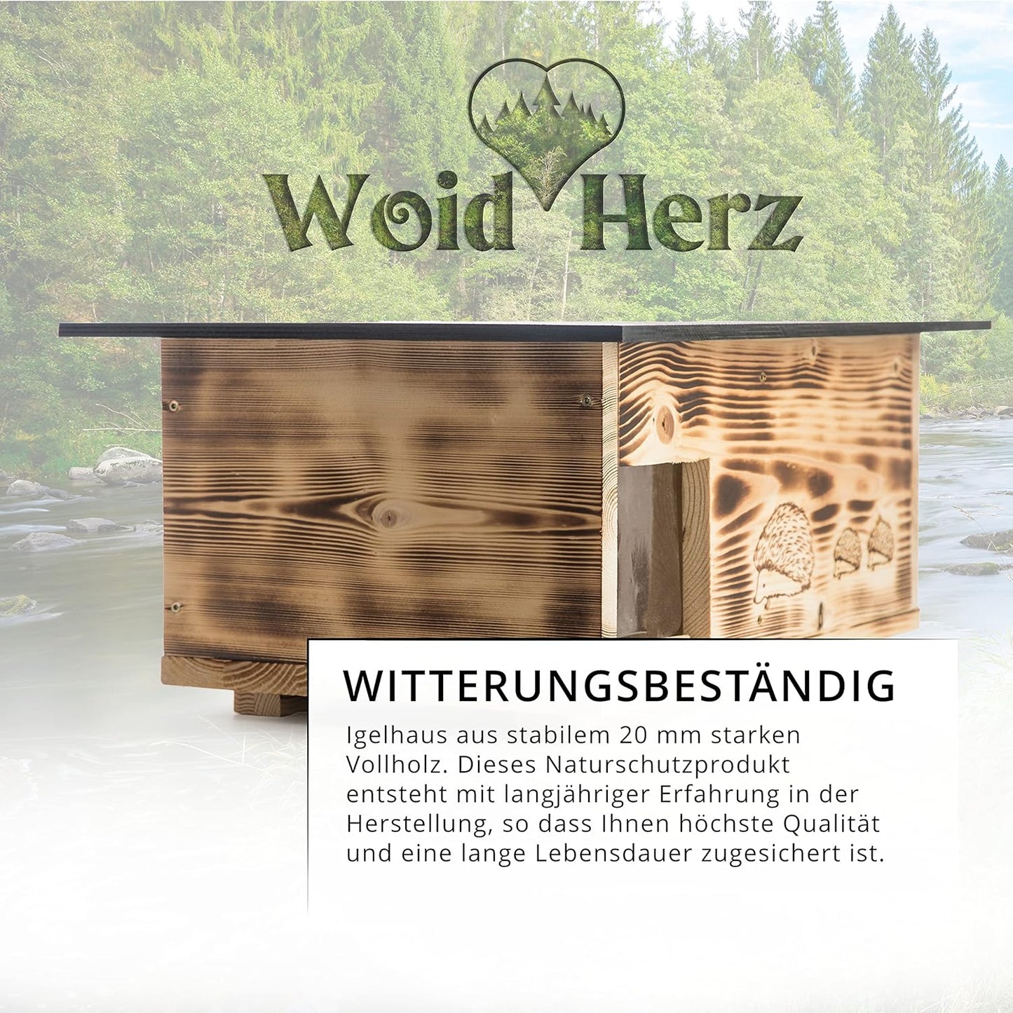 XXXL Igelhaus mit Labyrintheingang und Rattenklappe, Gebrannt