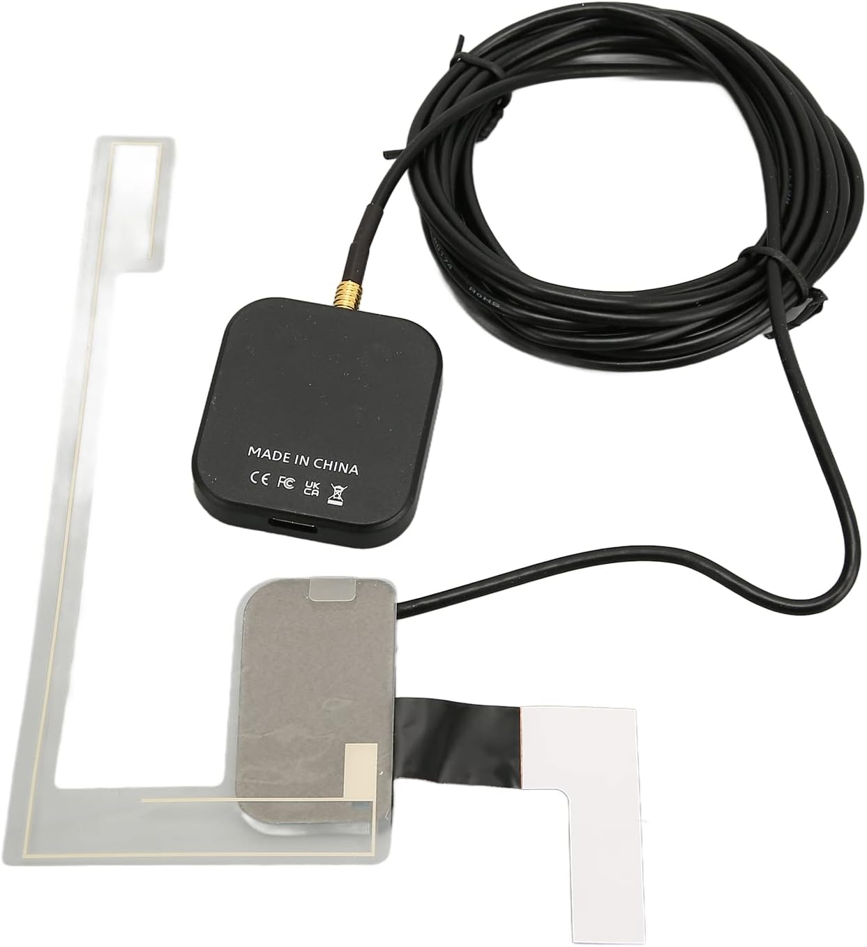 DAB Adapter für Autoradio mit Antenne und USB-Anschluss