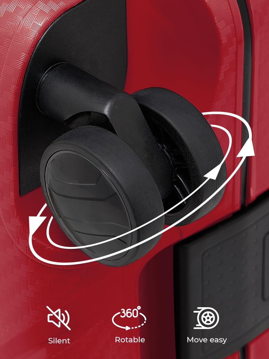 3-teiliges Kofferset Essentials, Classic Red Kofferset (3-teilig)