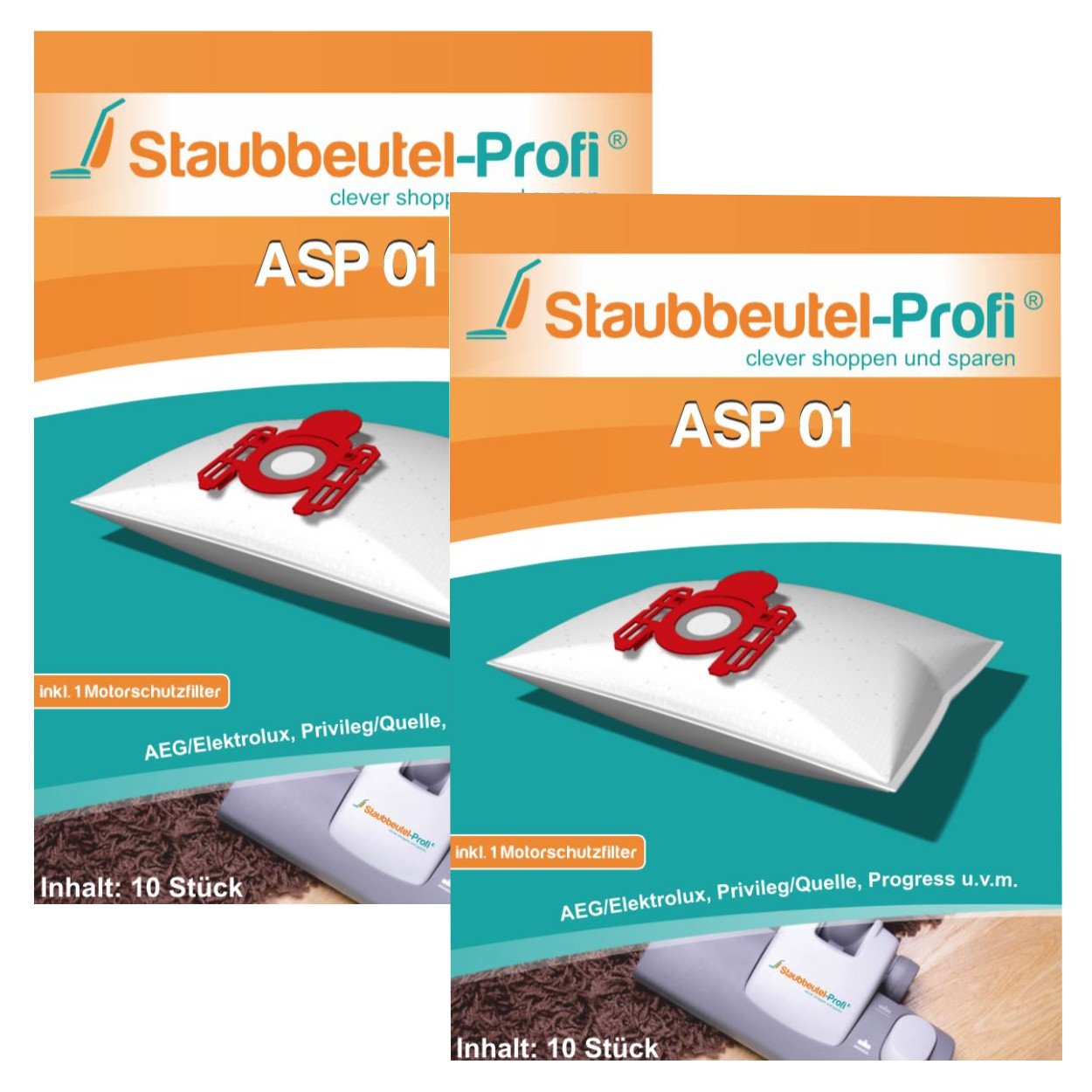 Staubsaugerbeutel ASP01