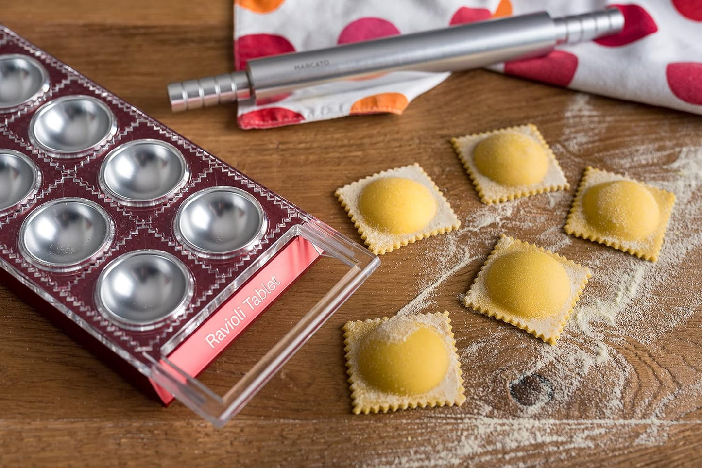 Ravioli-Tablet, Ravioli-Tablet Rot