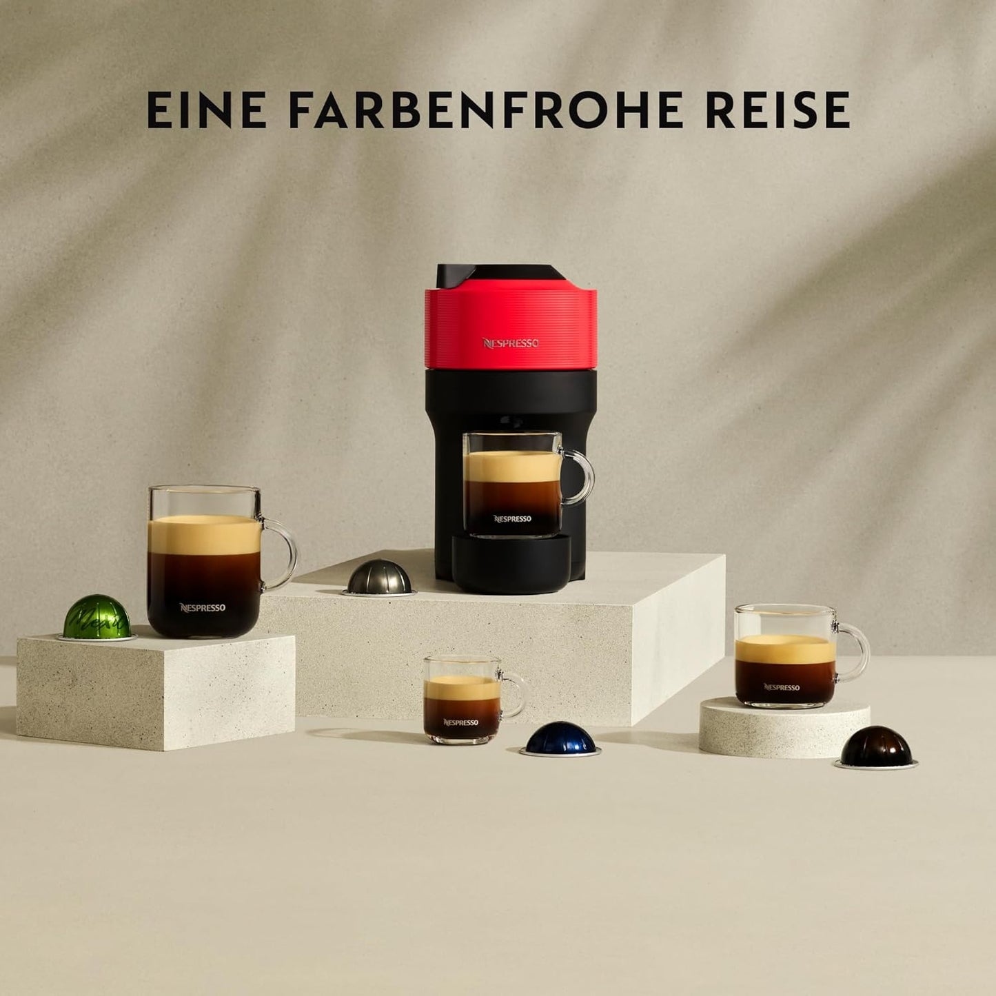 Nespresso Vertuo Pop, XN9205 / Spicy Red