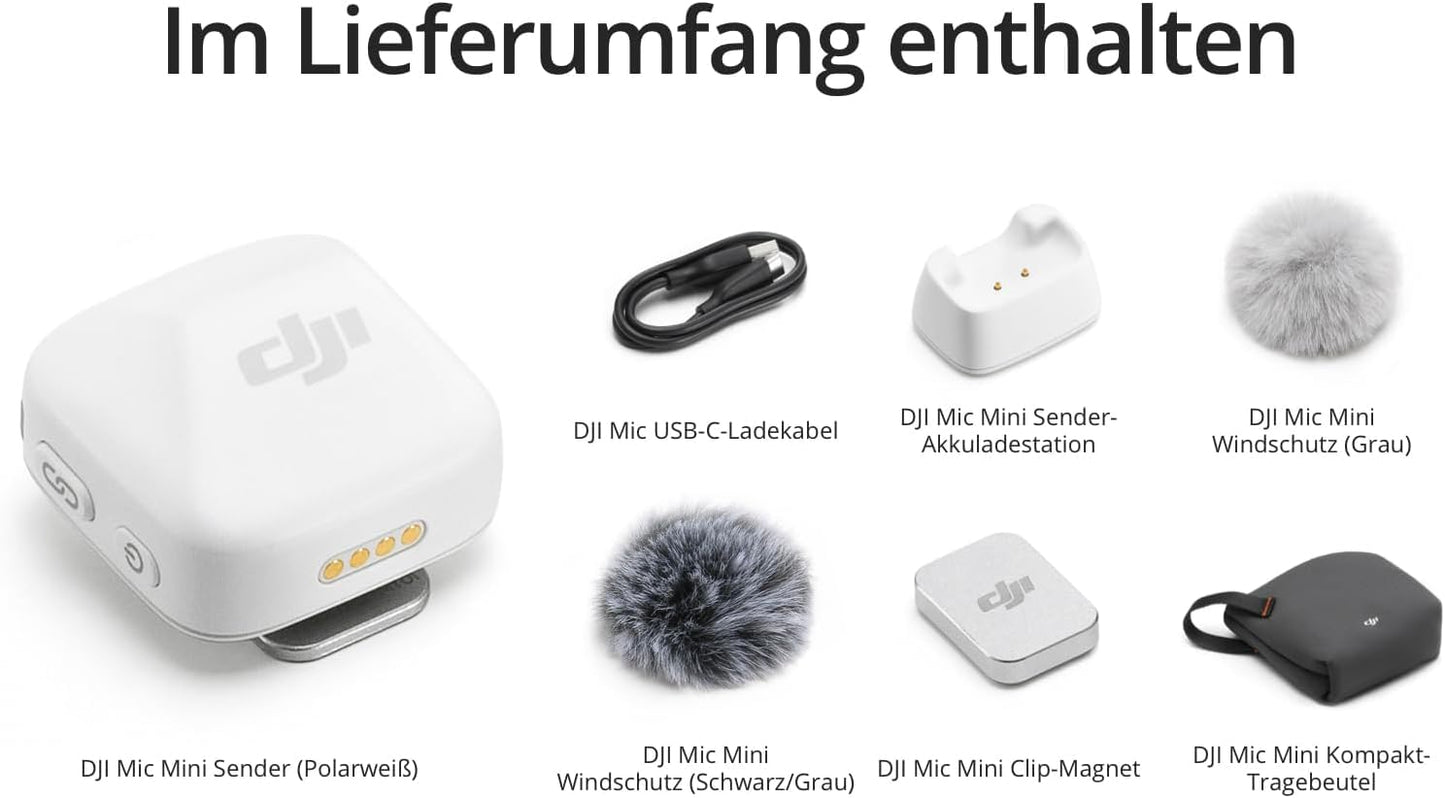 Mic Mini Sender, Mic Mini Sender (Polarweiss)