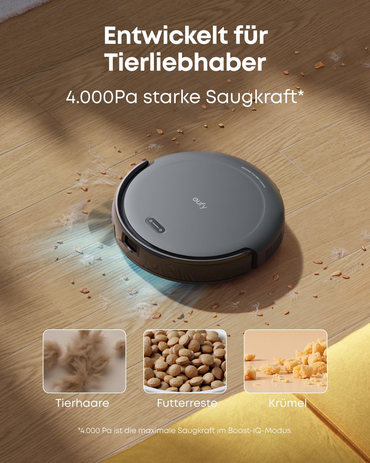 C10 Saugroboter mit Absaugstation