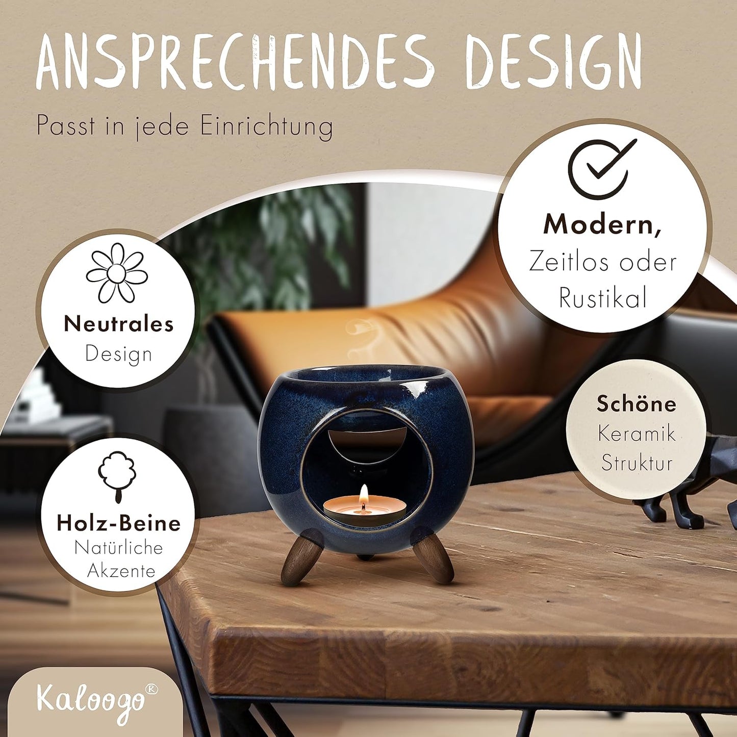Sabai Scent Duftlampe, Ozeanblau