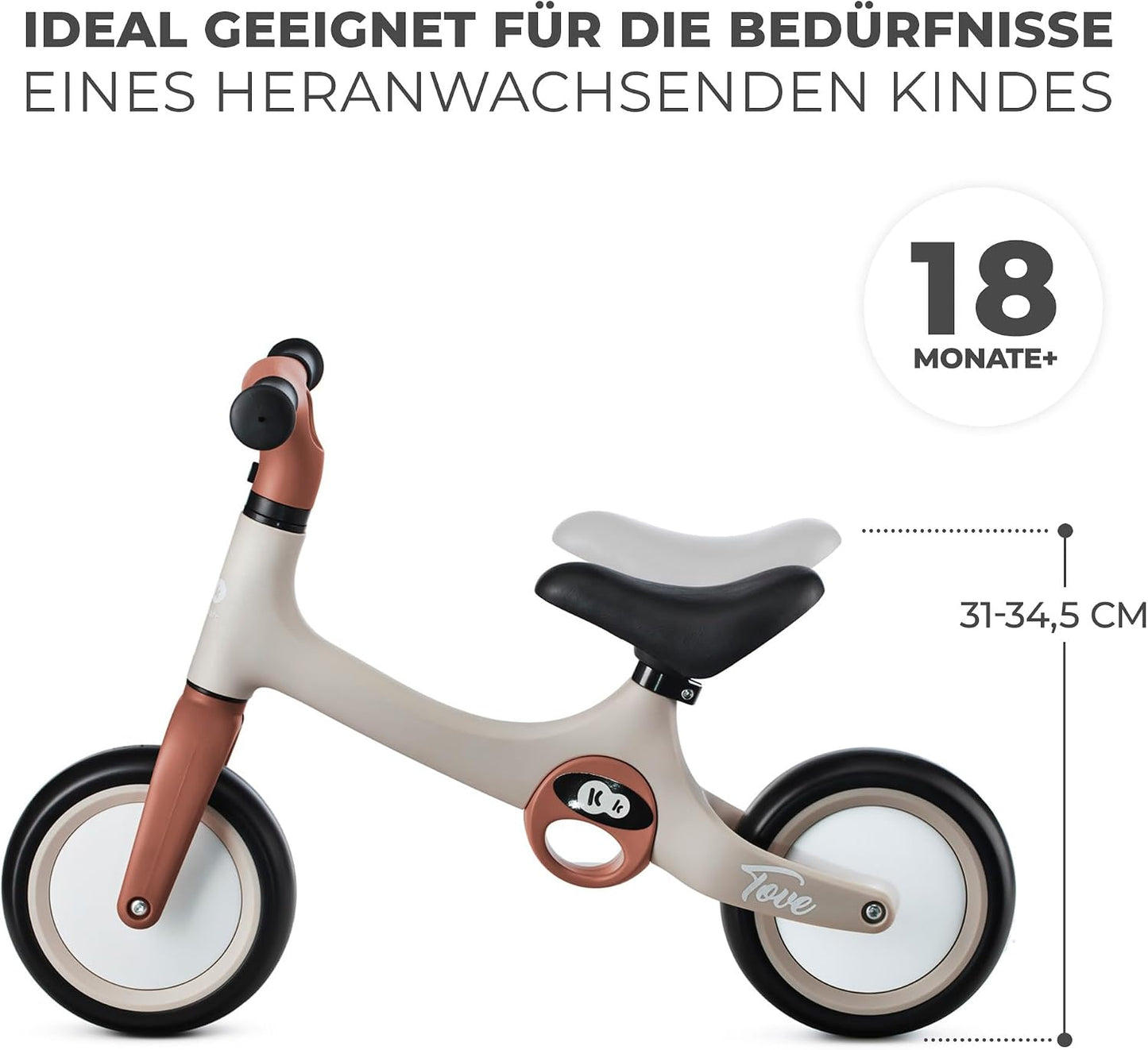 Laufrad Tove, Desert Beige