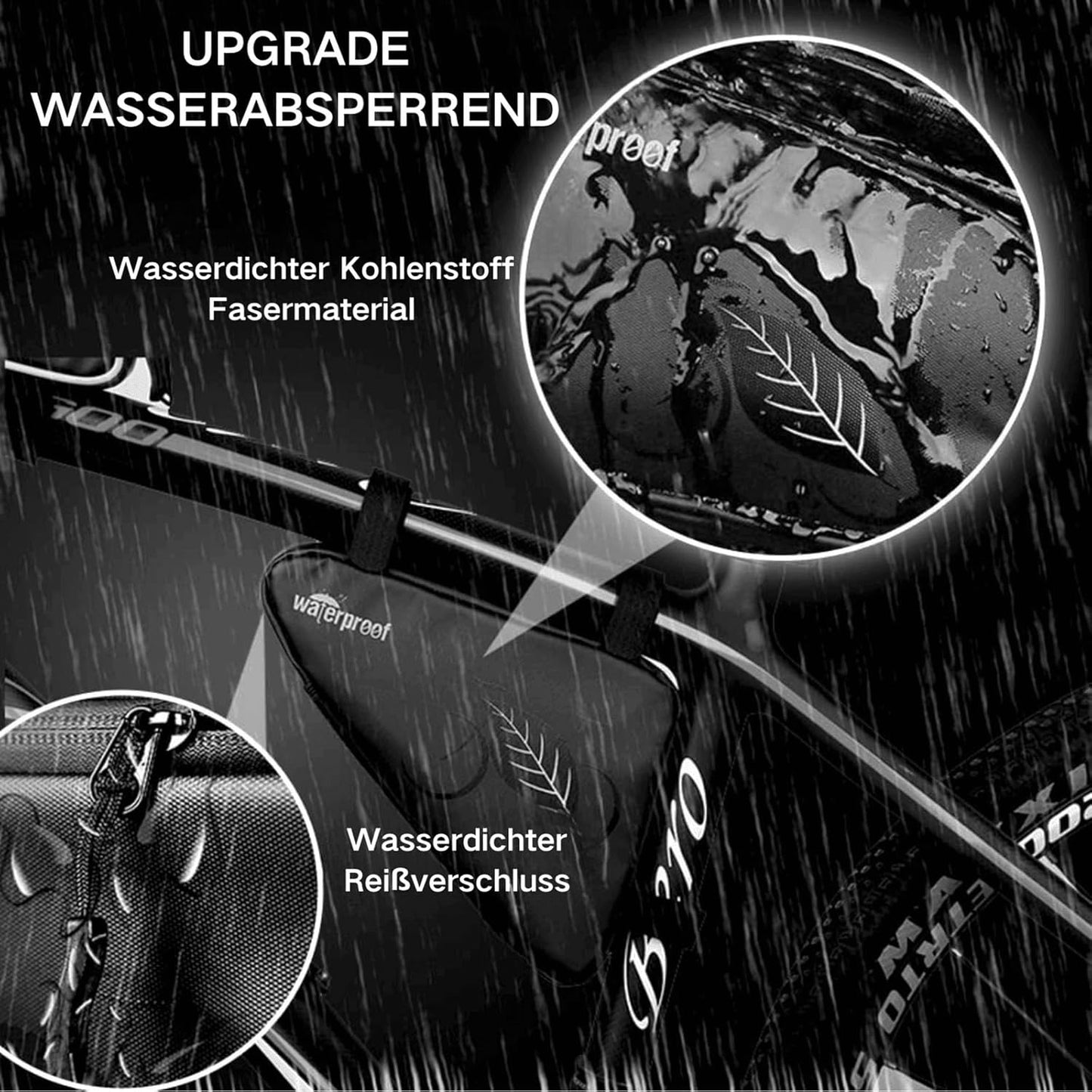 Velo-Rahmentasche, Fahrradrahmentasche