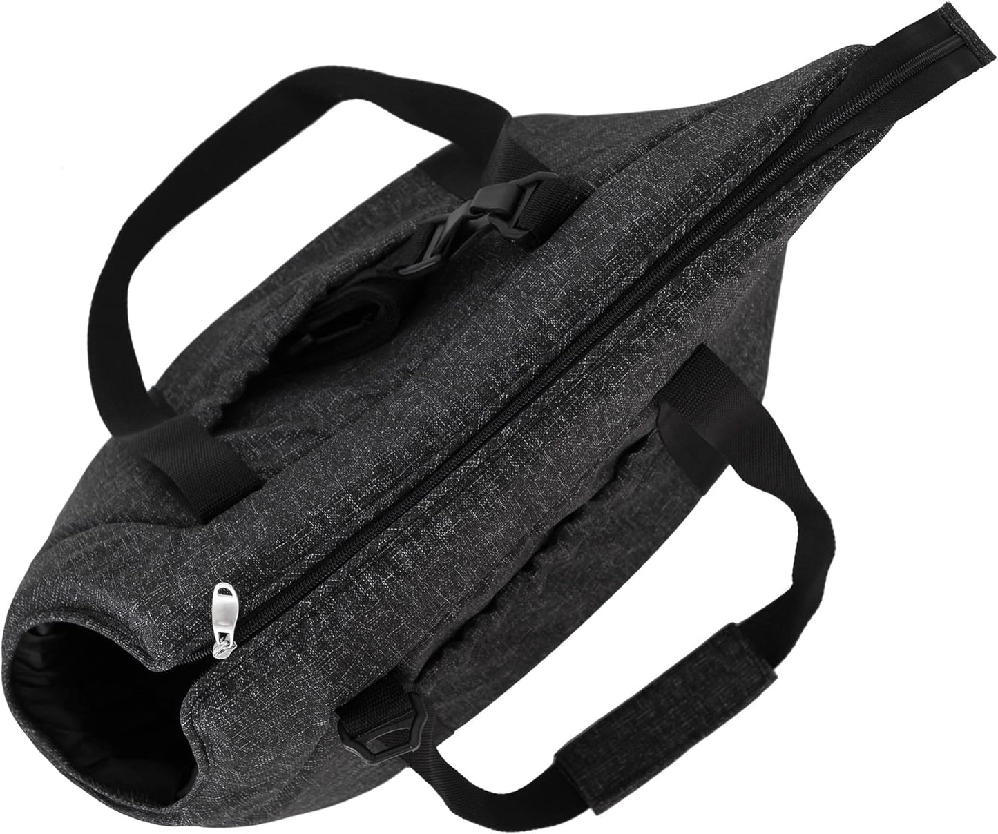Reisetasche für Haustiere, XL: 30 x 50 x 32 cm / Schwarz