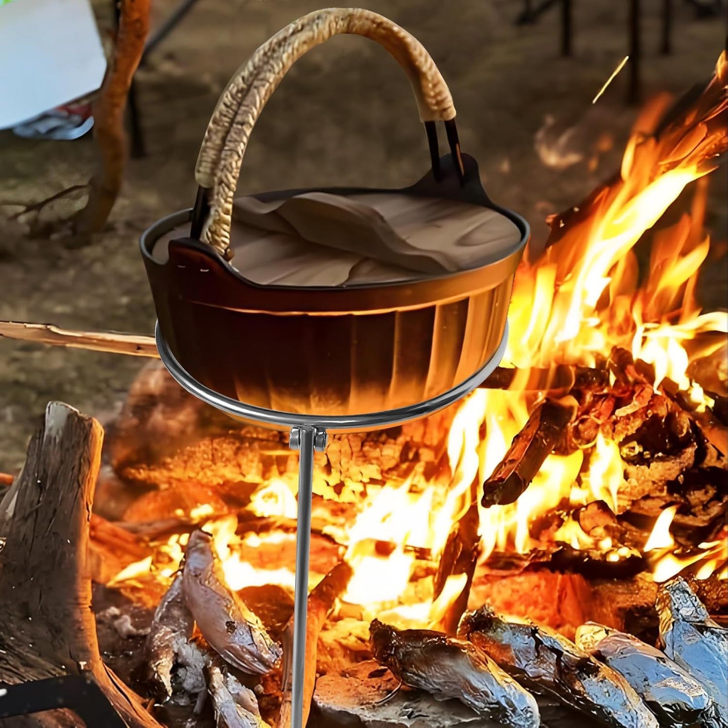 Dreibein für Lagerfeuer, O-Typ
