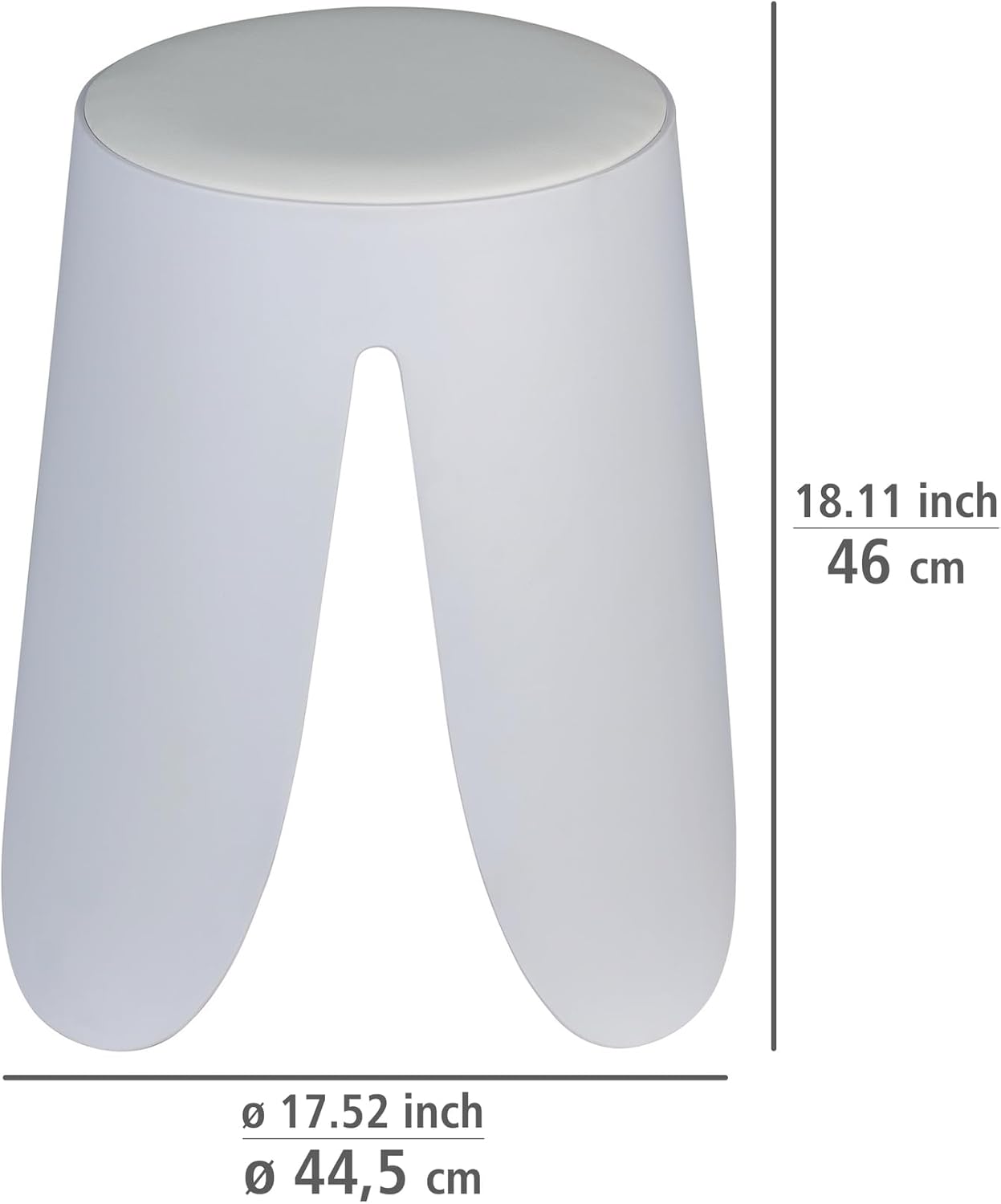 Hocker, Weiß