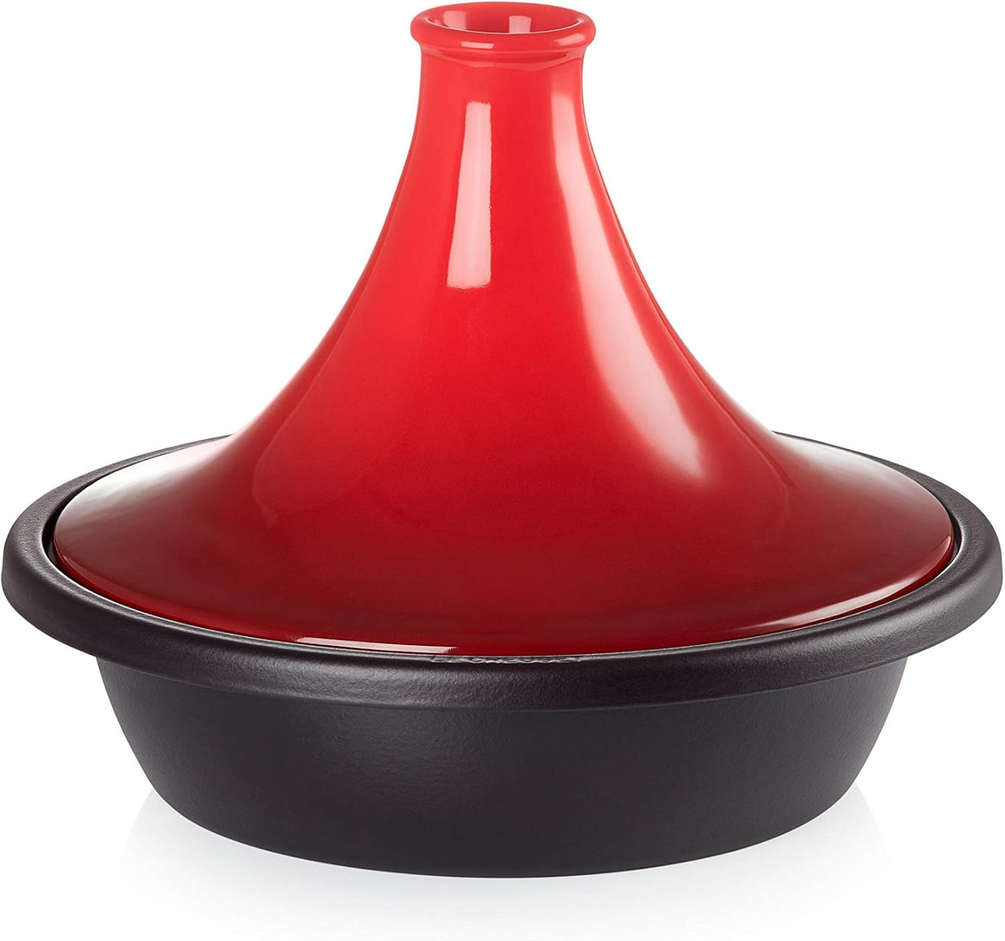 Gusseisen-Tagine, Kirschrot 31 cm