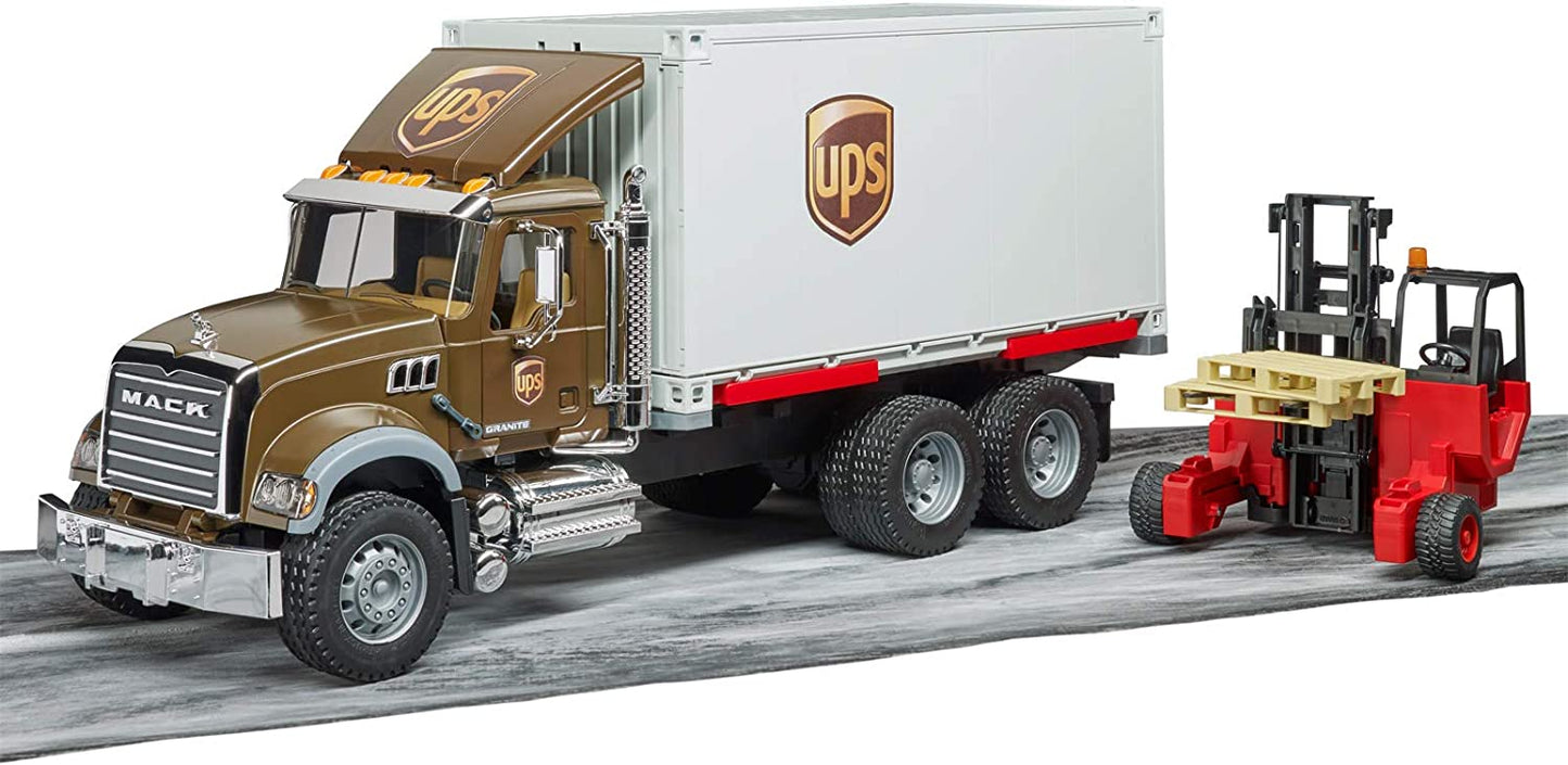 Mack Granite UPS Logistik-LKW, Modellfahrzeug