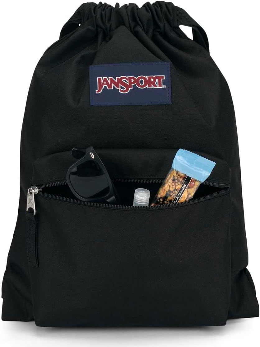 Kleiner Rucksack DRAWSACK, Schwarz