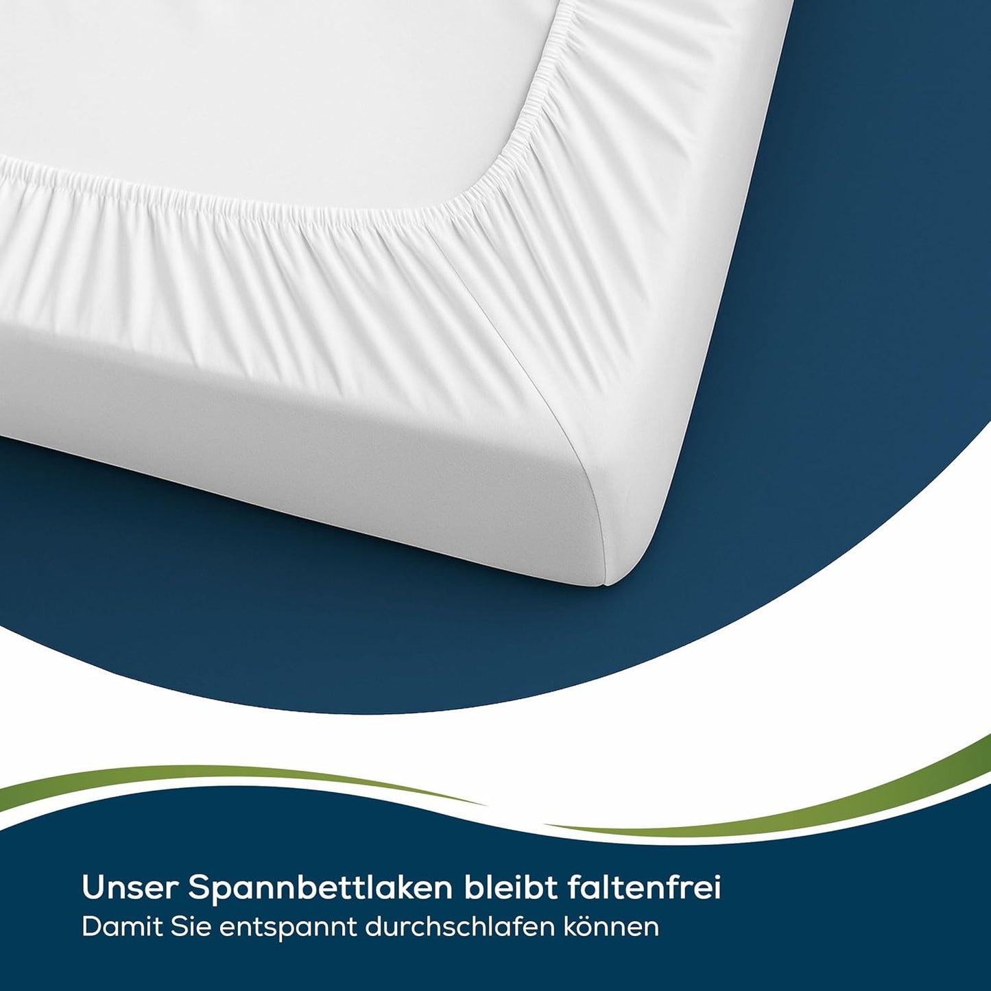 Wasserdichtes Spannbettlaken-Set für Kinderbetten, 2 / 80 x 160 cm