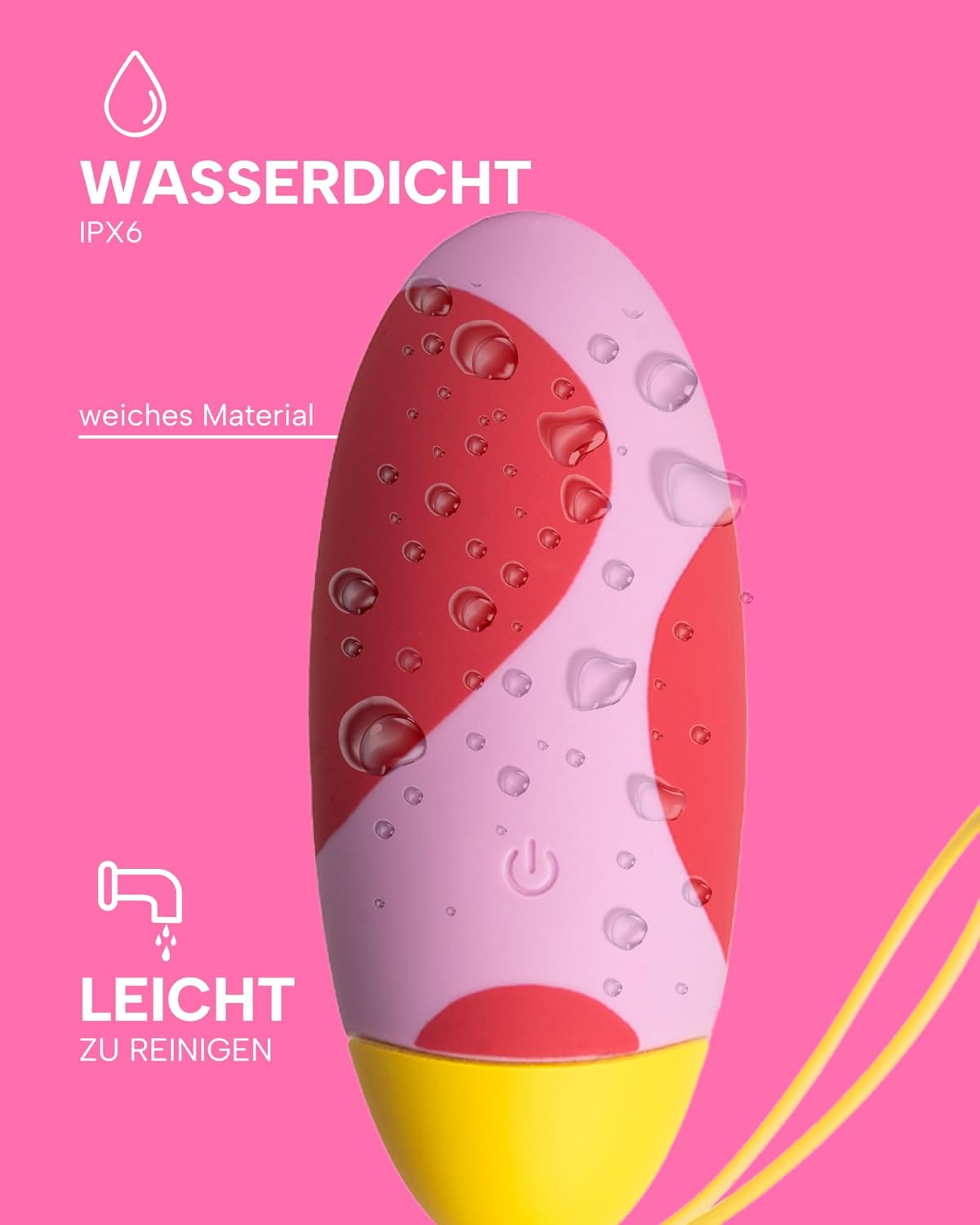 Ei Vibrator mit Fernbedienung für Paare