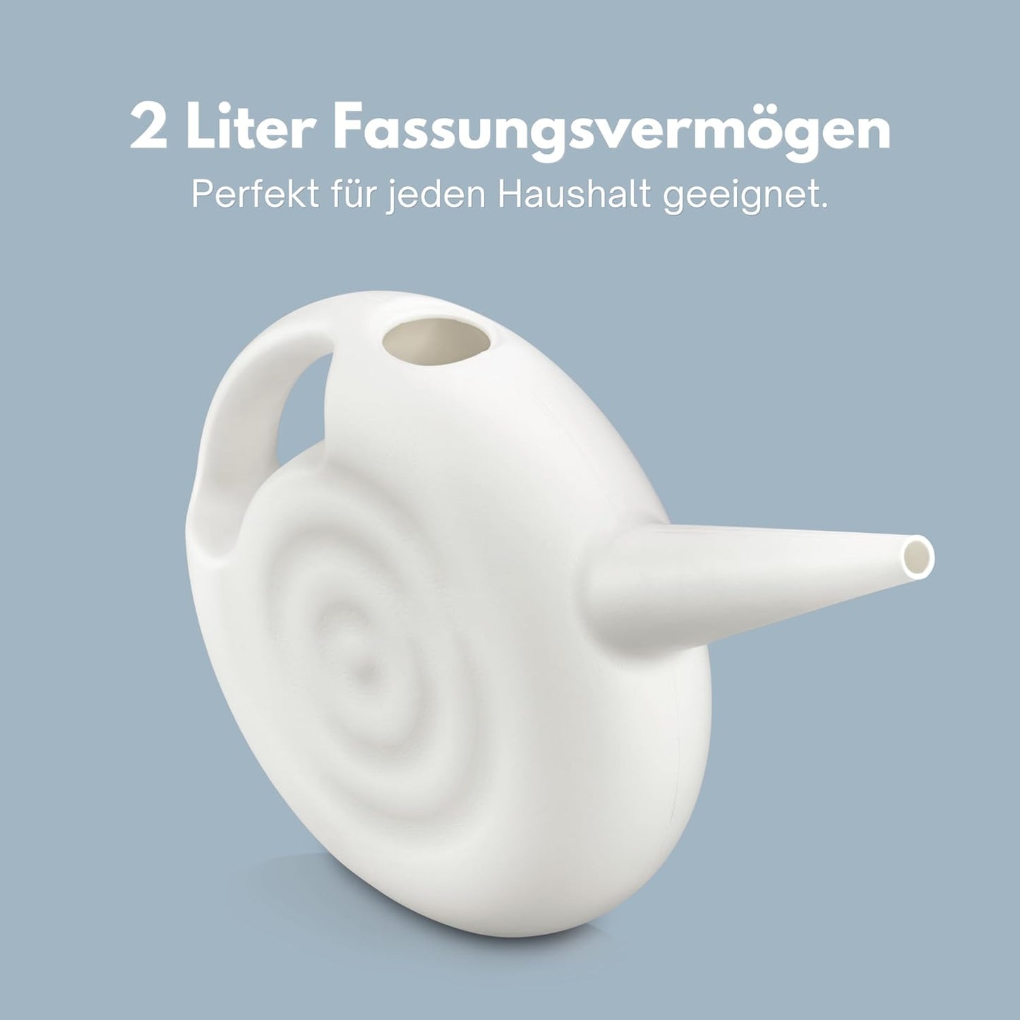 Zimmergiesskanne, Weiss