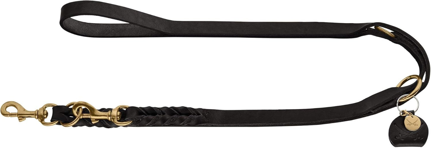 Sansibar Solid Führleine, schwarz 15/200