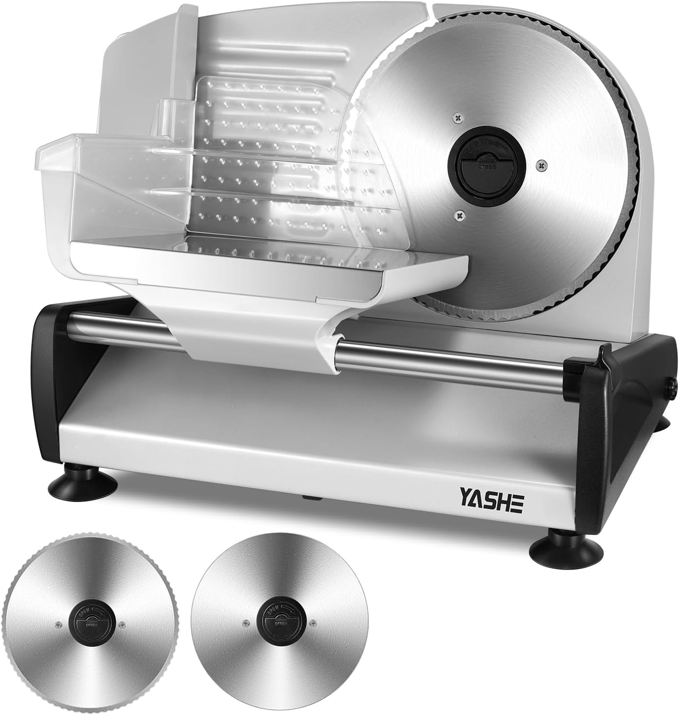 Elektrischer Allesschneider mit Messer