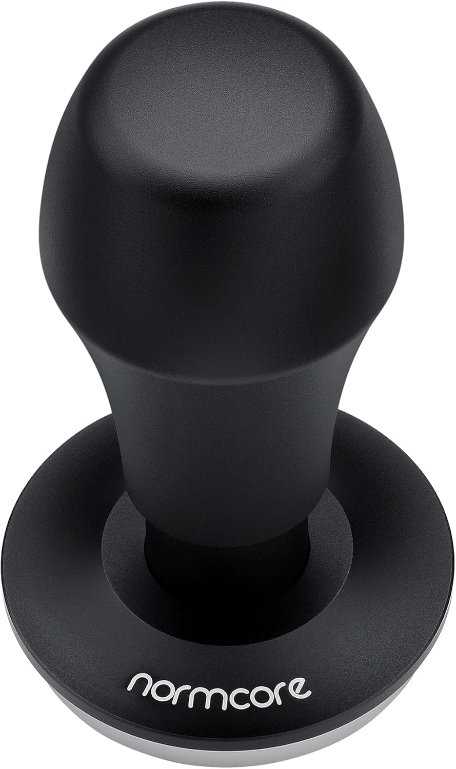 Kaffeestampfer mit Klick-Feedback, Schwarz 51mm Flat Base