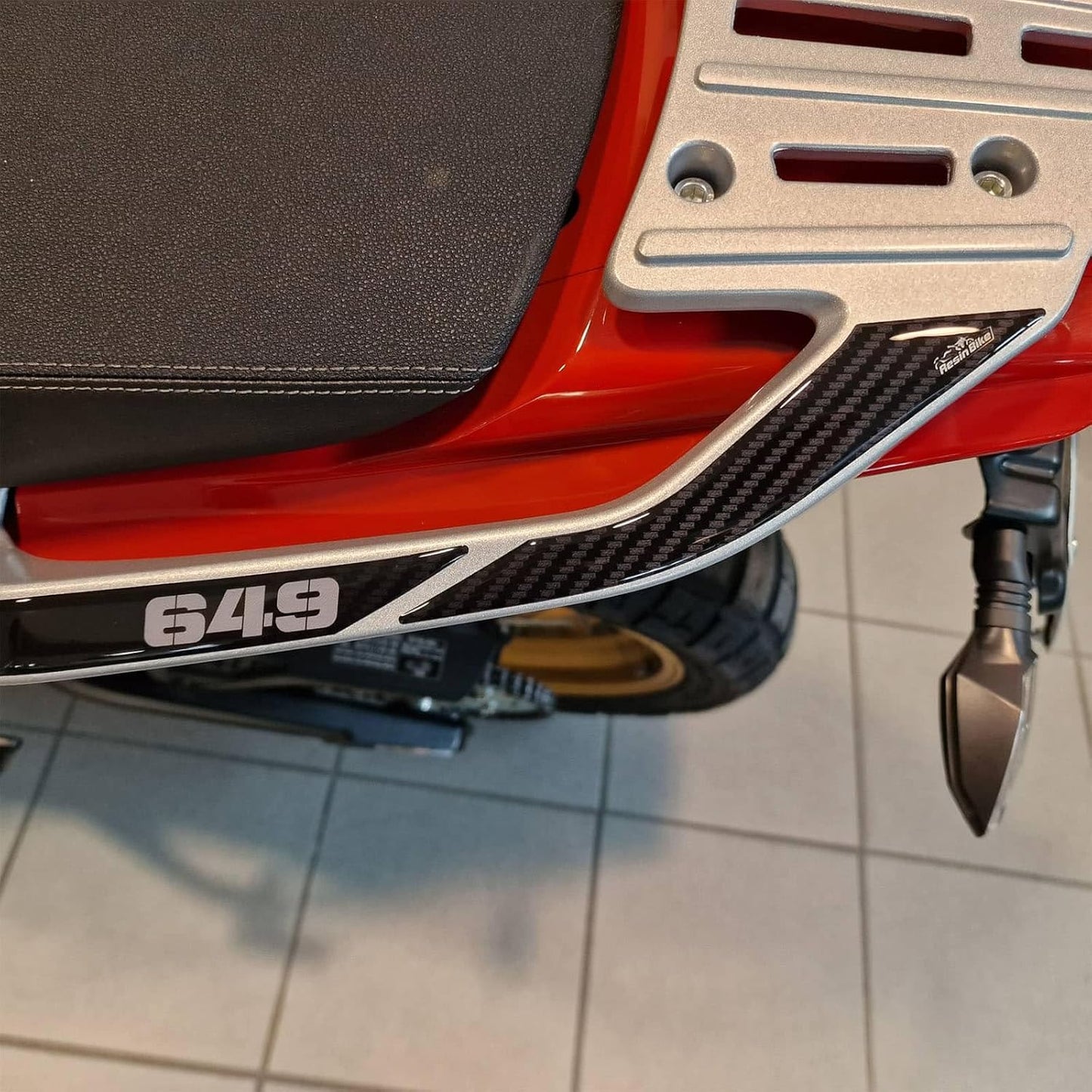 Motorrad-Aufkleber-Set für Moto Morini X-Cape 650 (2022-2026), 14 x 20 cm