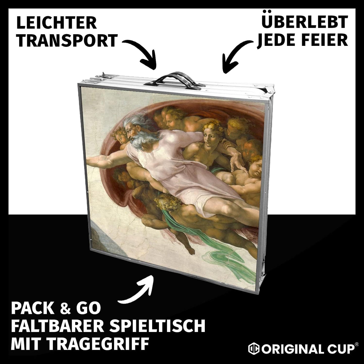 Klappbarer Beer Pong Tisch, Bier-pong Tisch