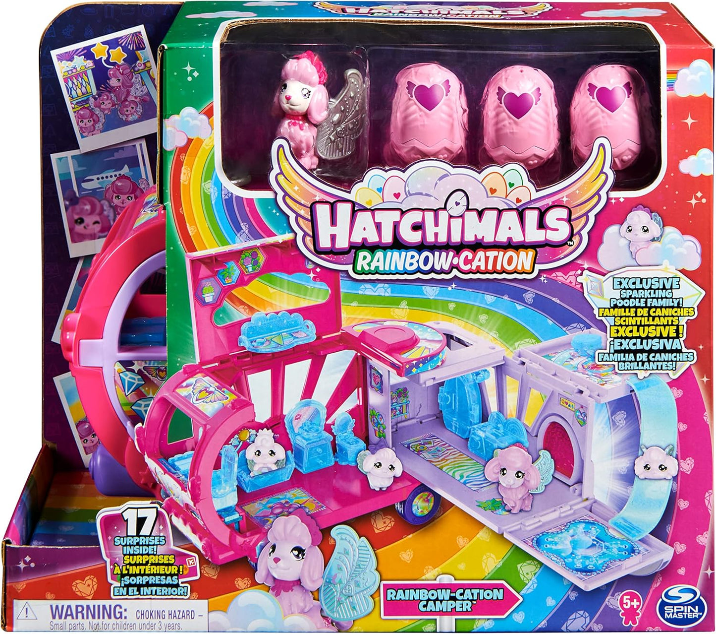 Wohnmobil-Spielset mit 6 Spielfiguren