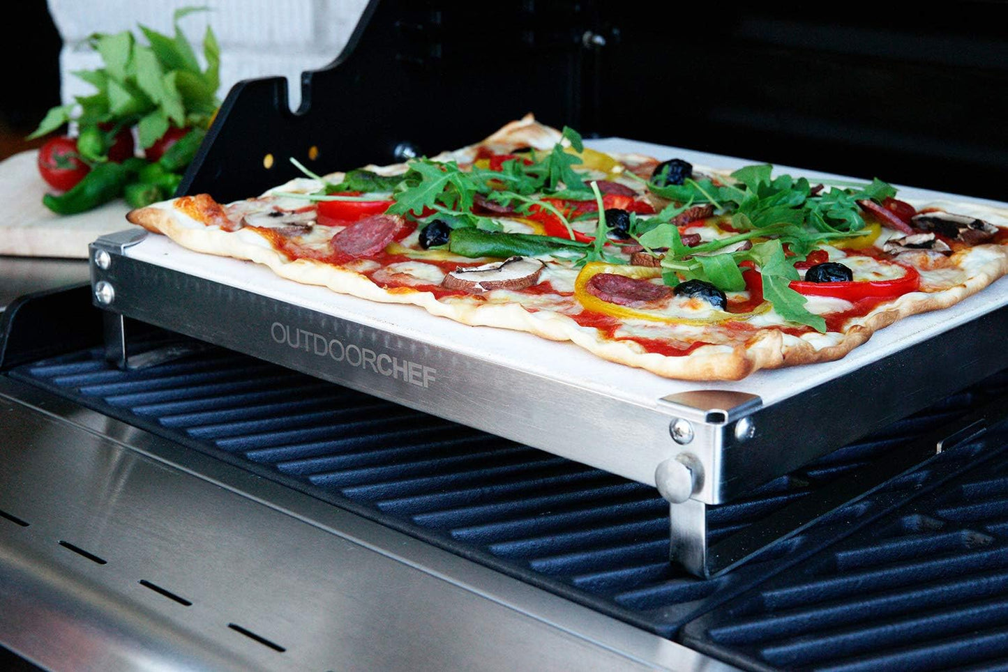 Pizzastein für Backofen & Grill