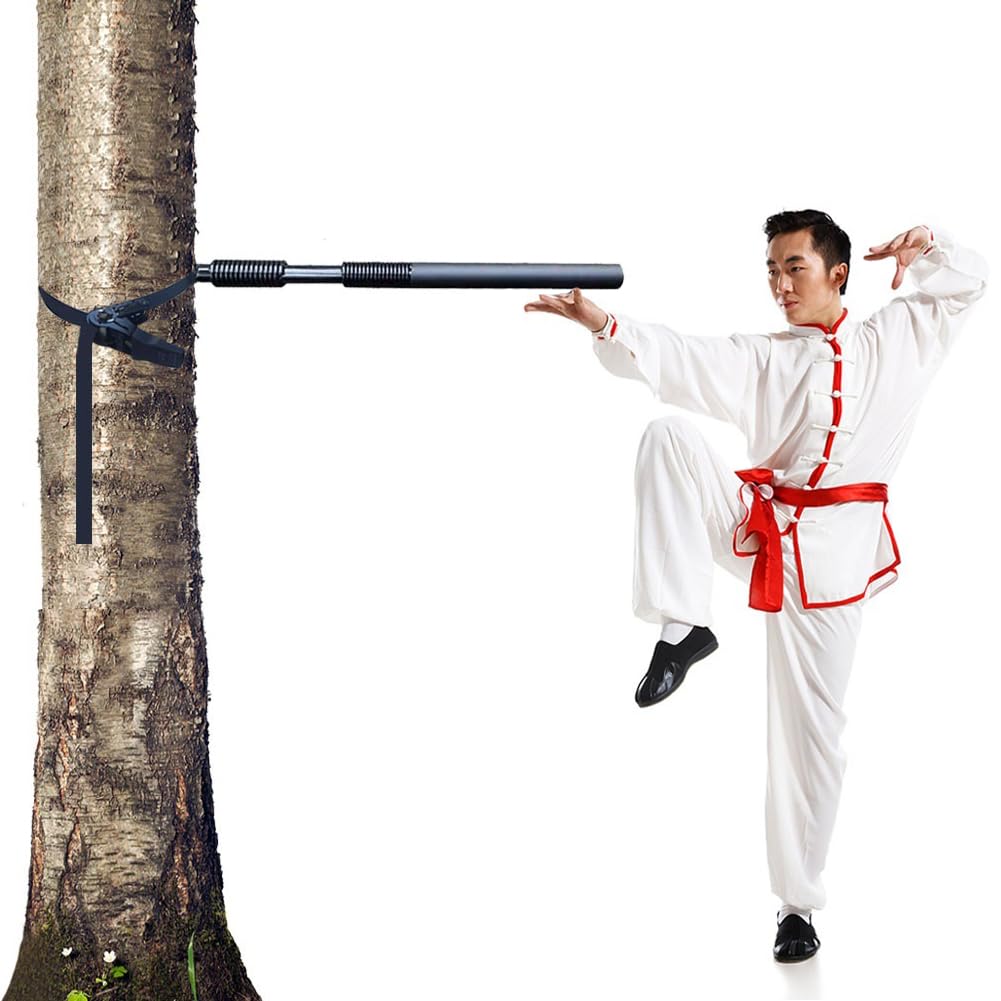 Wing Chun Trainingsdummy mit Federarm, 1 Spring Hand