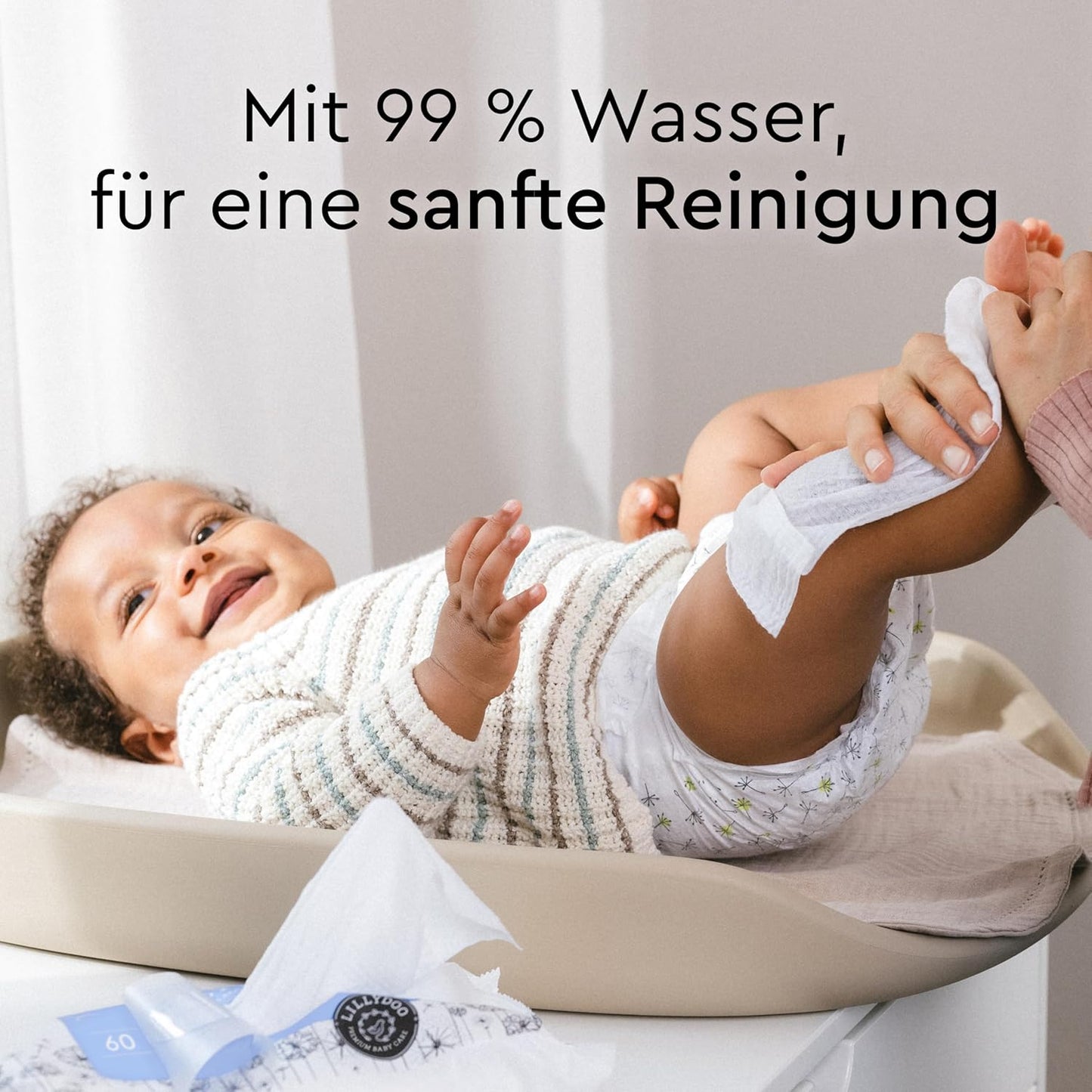 15er-Pack Baby-Feuchttücher, 60 stück (15er Pack)