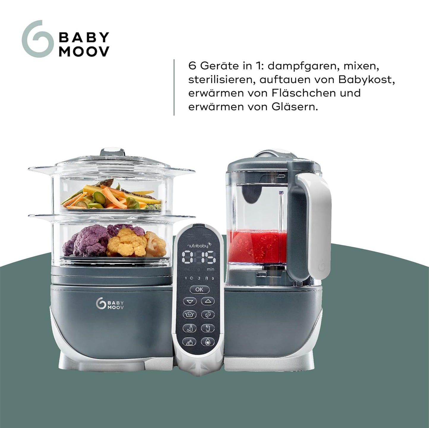 Nutribaby Plus, Industrial Grey