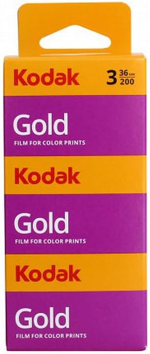 3er-Pack Farbnegativfilm Gold