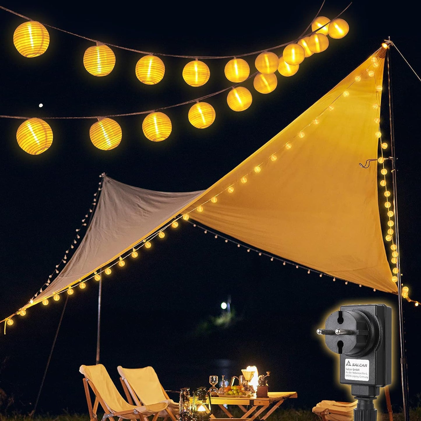 Lampionlichterkette 910068, 10m
