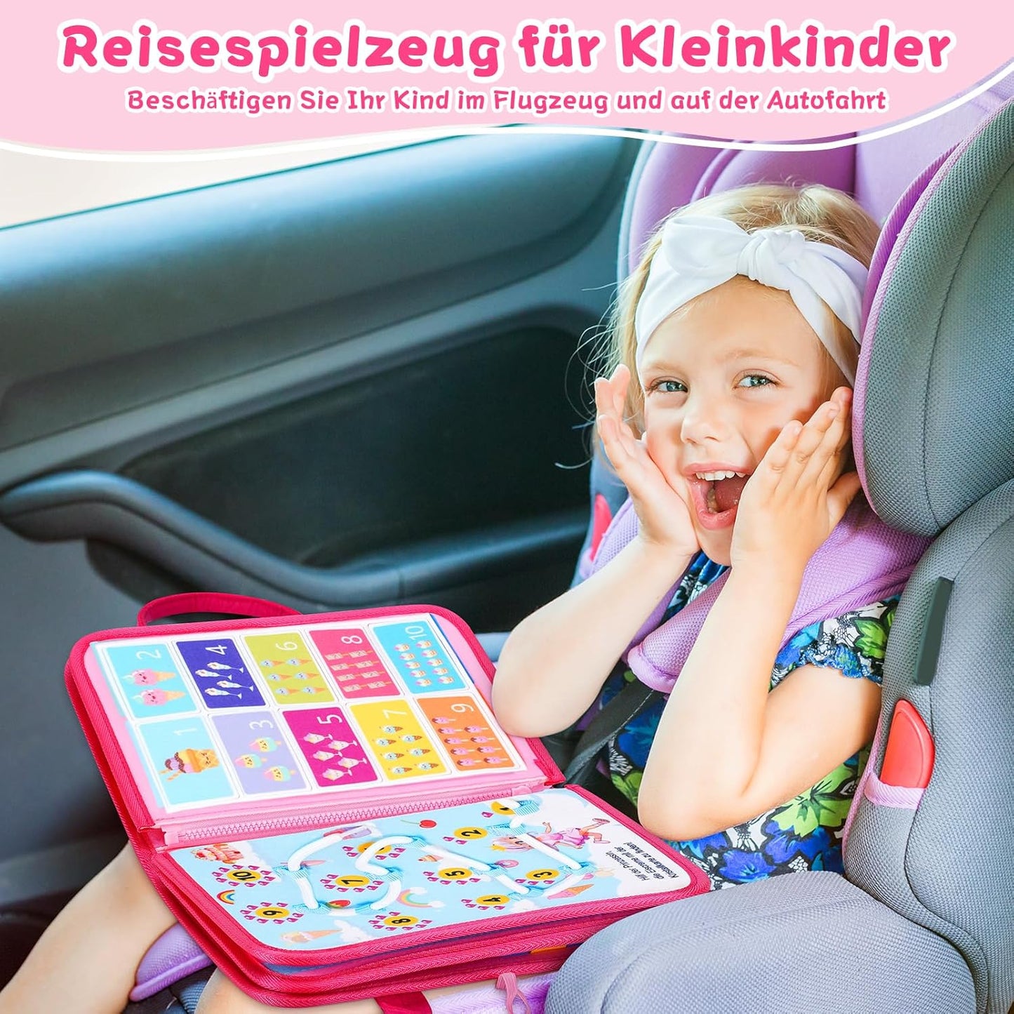 Busy Board für Kleinkinder, Eiscreme