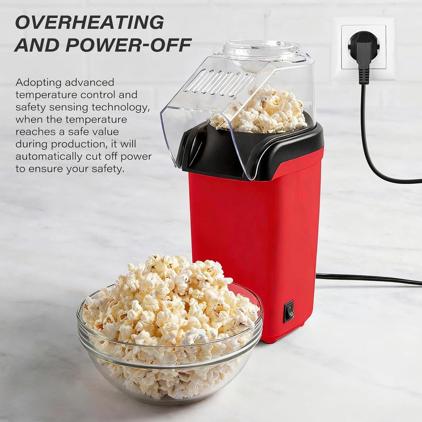 Heissluft-Popcornmaschine