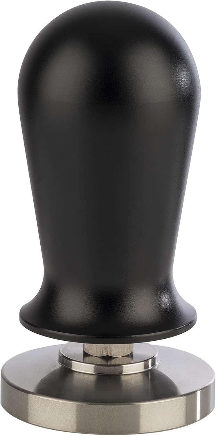 Espresso Tamper mit Matte, Barista Edition, Schwarz ∅ 51 mm