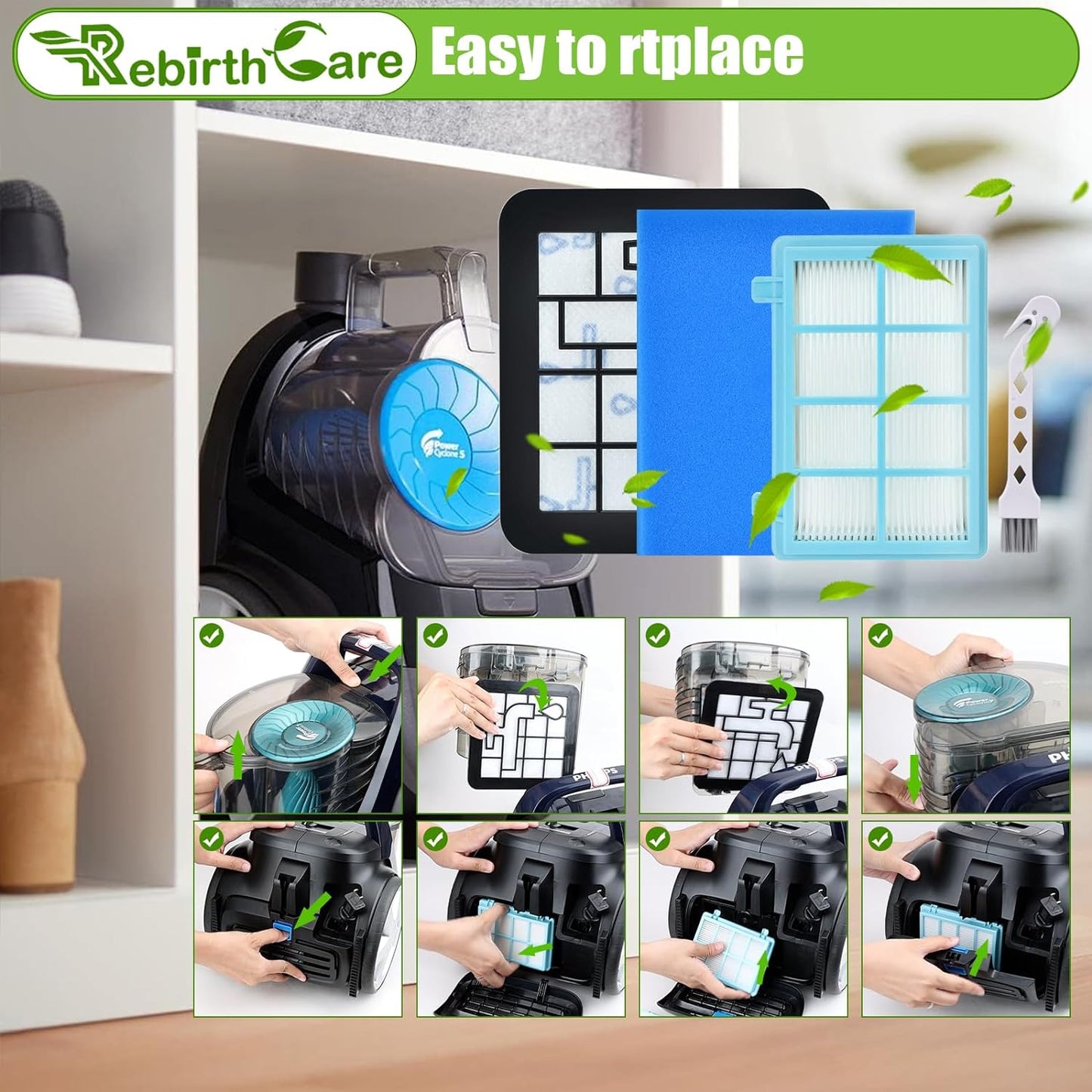 ‎9331-3PCS Filter für Philips
